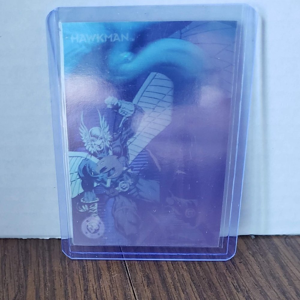 1993 SkyBox DC Cosmic Teams Hologram Hawkman #DCH12